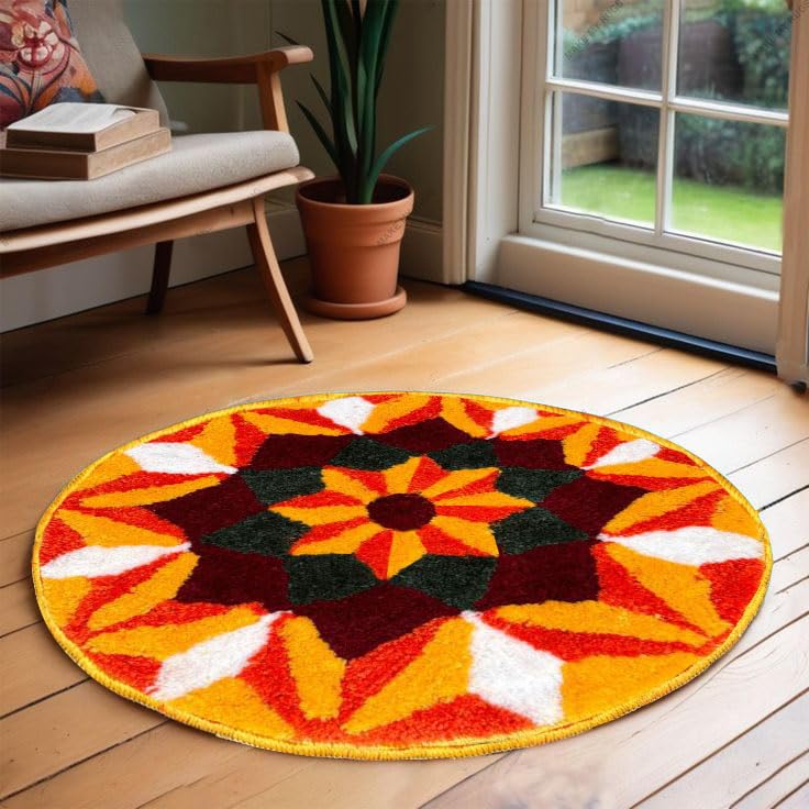 Rangoli door mat